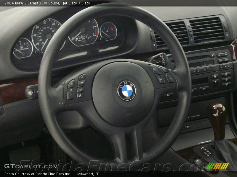 Jet Black / Black 2004 BMW 3 Series 330i Coupe