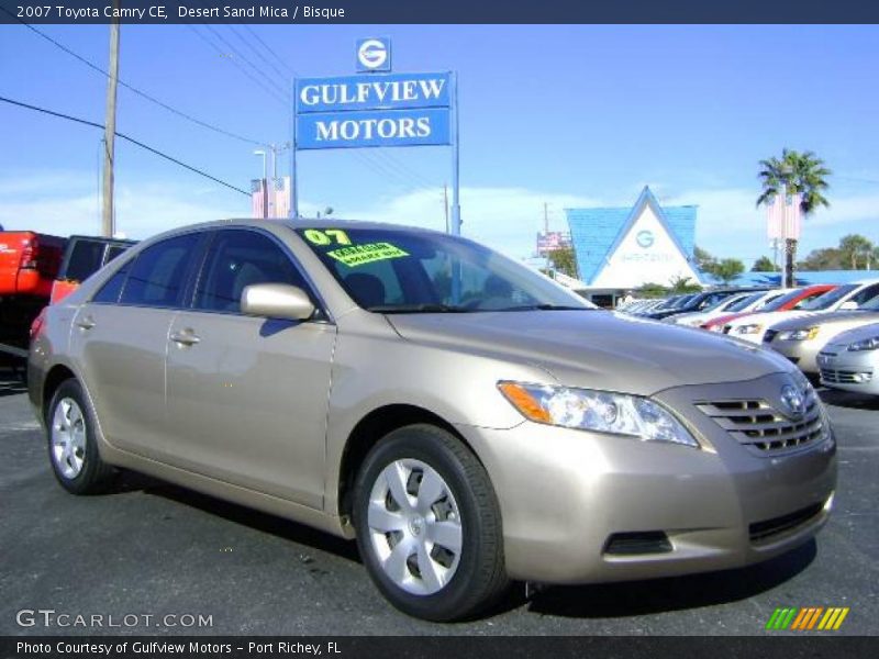 Desert Sand Mica / Bisque 2007 Toyota Camry CE