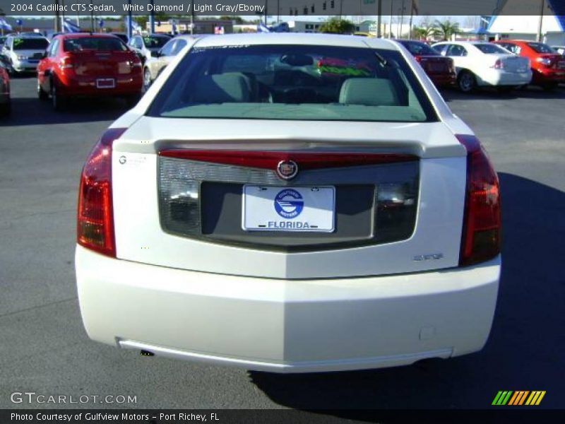 White Diamond / Light Gray/Ebony 2004 Cadillac CTS Sedan