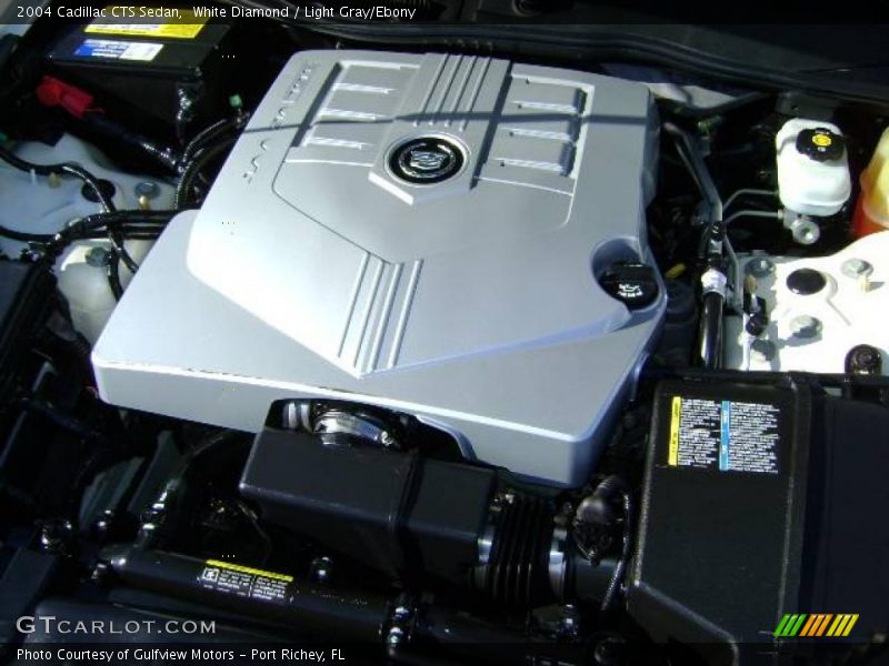 White Diamond / Light Gray/Ebony 2004 Cadillac CTS Sedan
