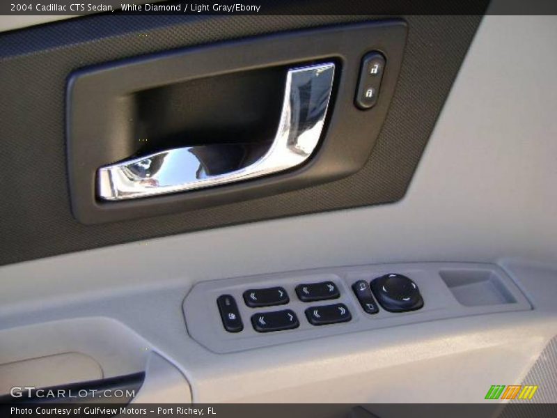 White Diamond / Light Gray/Ebony 2004 Cadillac CTS Sedan