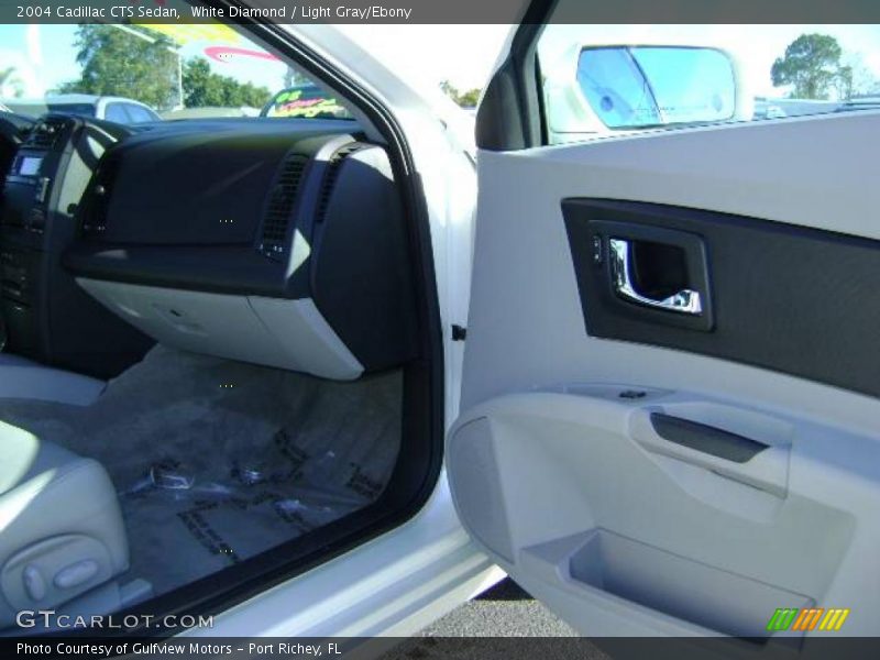 White Diamond / Light Gray/Ebony 2004 Cadillac CTS Sedan