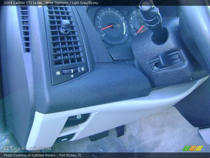 White Diamond / Light Gray/Ebony 2004 Cadillac CTS Sedan