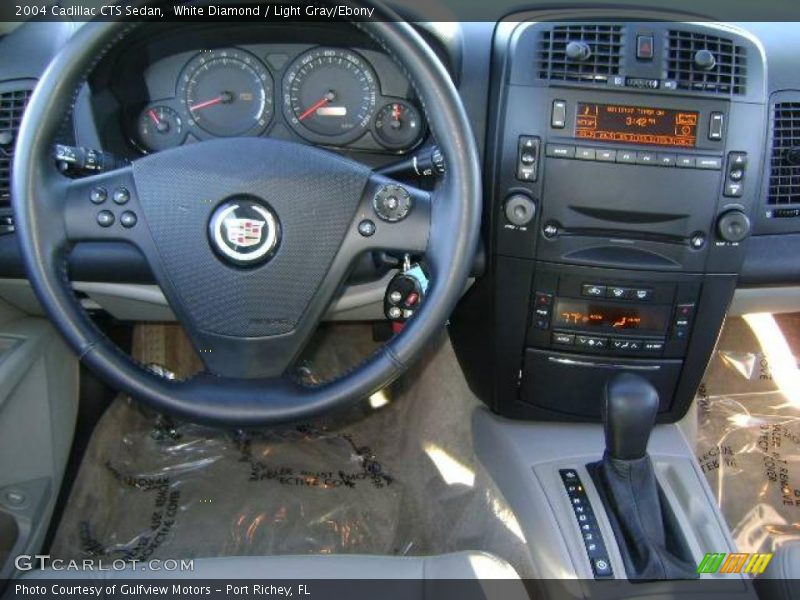 White Diamond / Light Gray/Ebony 2004 Cadillac CTS Sedan