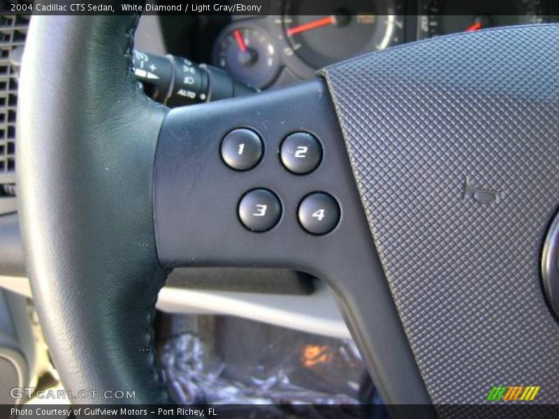 White Diamond / Light Gray/Ebony 2004 Cadillac CTS Sedan