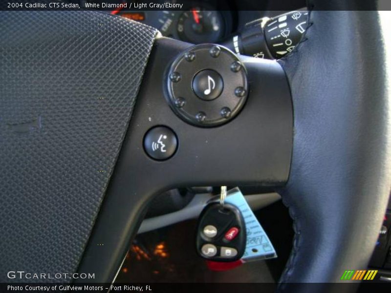 White Diamond / Light Gray/Ebony 2004 Cadillac CTS Sedan