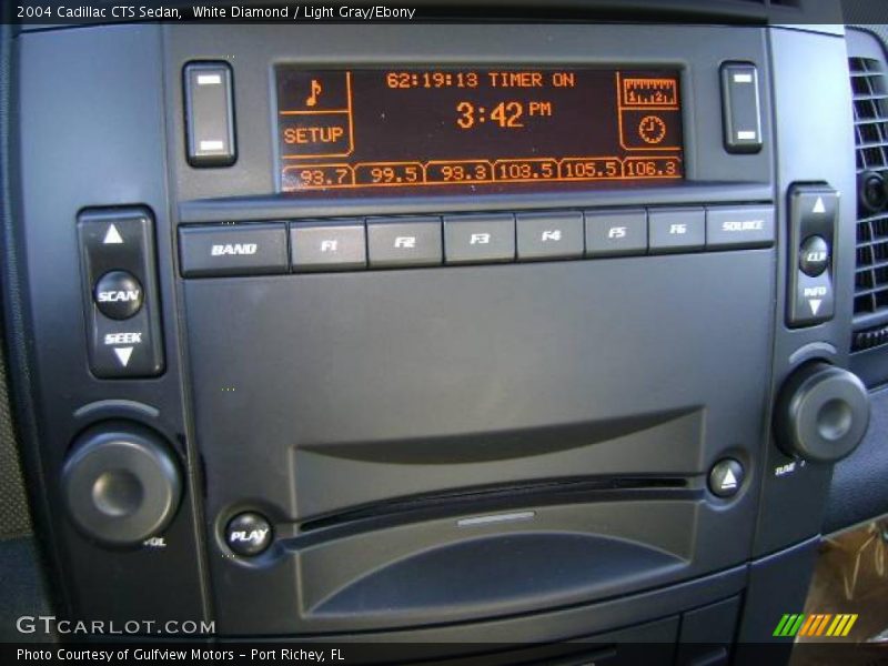 White Diamond / Light Gray/Ebony 2004 Cadillac CTS Sedan