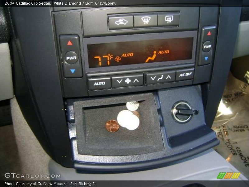 White Diamond / Light Gray/Ebony 2004 Cadillac CTS Sedan