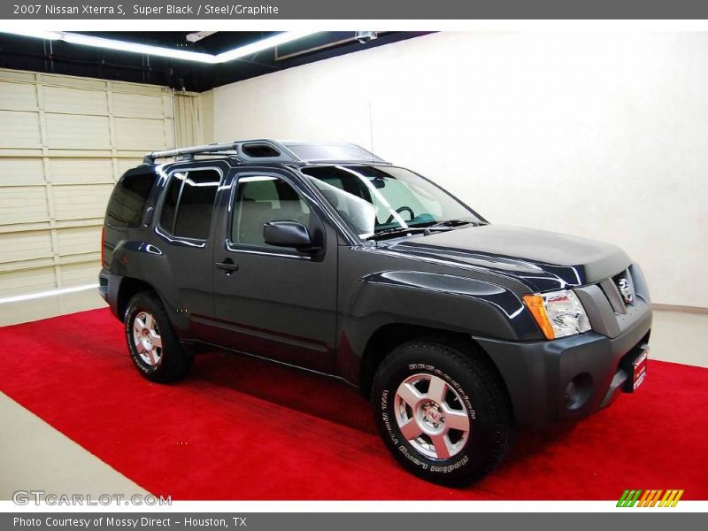 Super Black / Steel/Graphite 2007 Nissan Xterra S