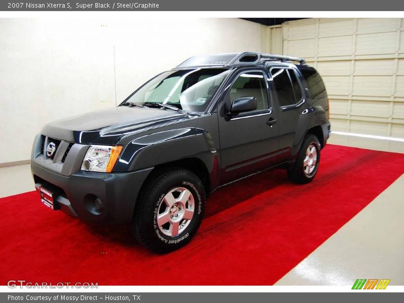 Super Black / Steel/Graphite 2007 Nissan Xterra S
