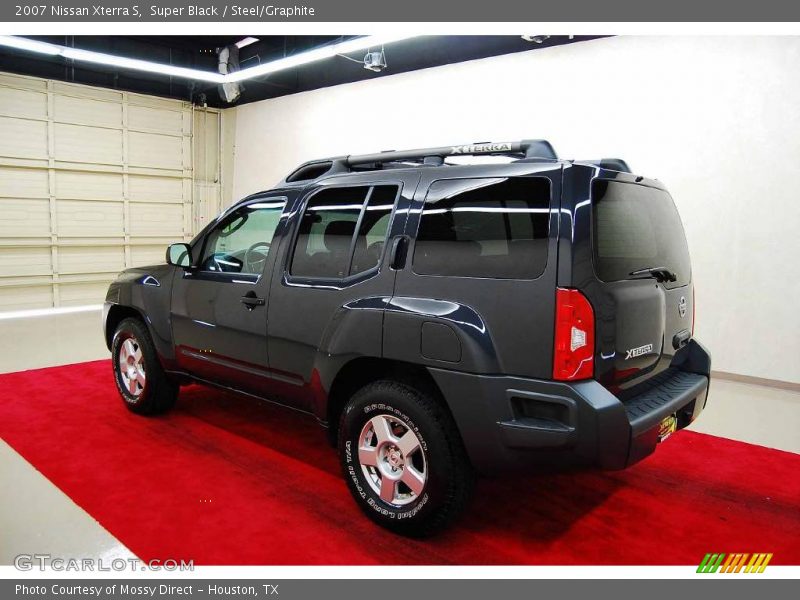 Super Black / Steel/Graphite 2007 Nissan Xterra S