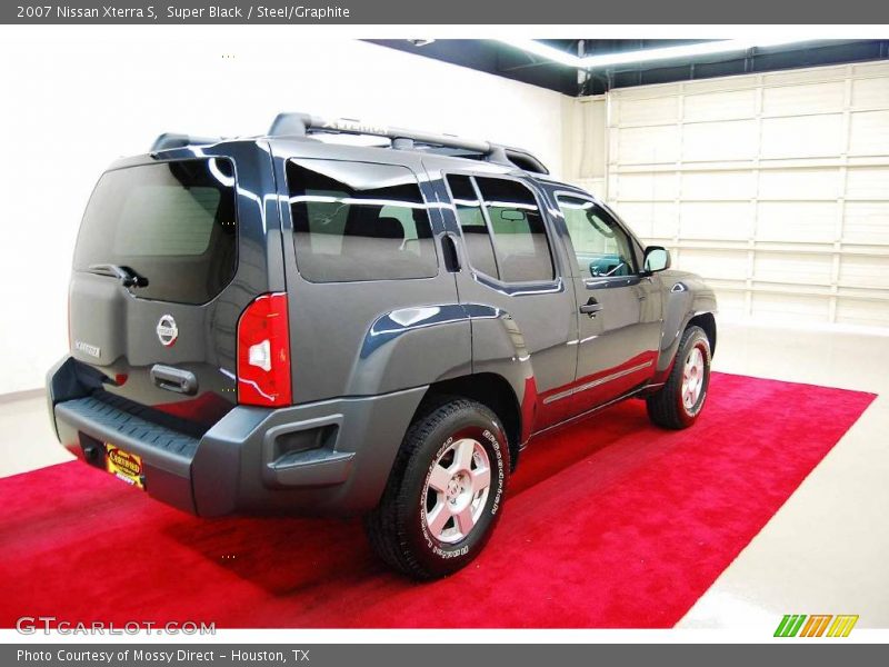 Super Black / Steel/Graphite 2007 Nissan Xterra S