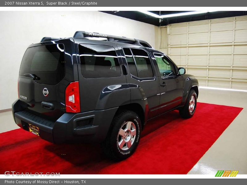 Super Black / Steel/Graphite 2007 Nissan Xterra S