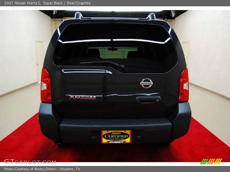 Super Black / Steel/Graphite 2007 Nissan Xterra S