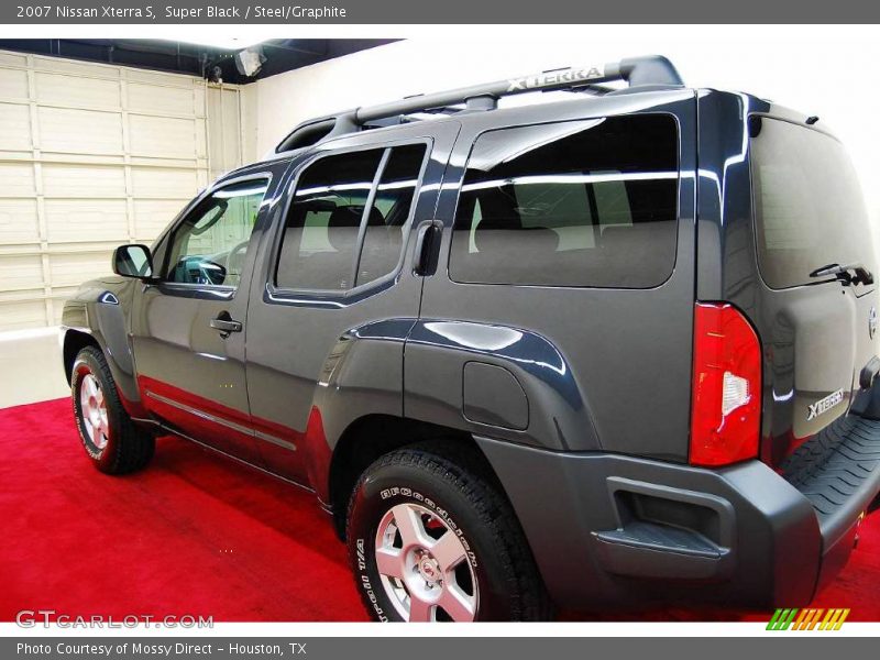 Super Black / Steel/Graphite 2007 Nissan Xterra S