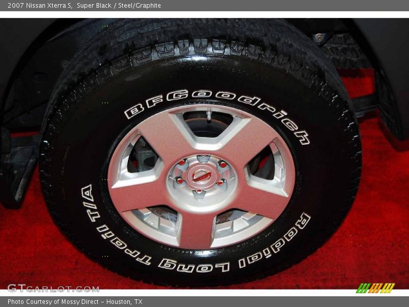 Super Black / Steel/Graphite 2007 Nissan Xterra S