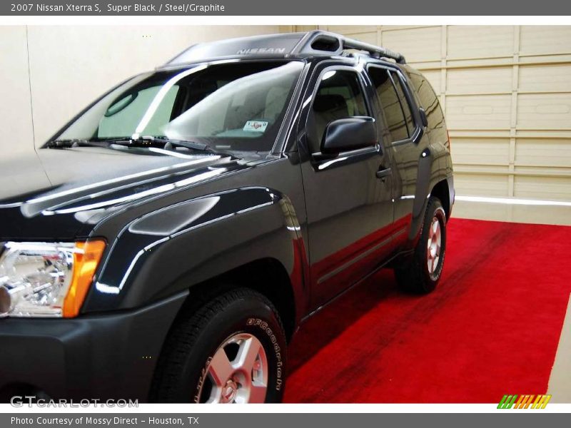 Super Black / Steel/Graphite 2007 Nissan Xterra S