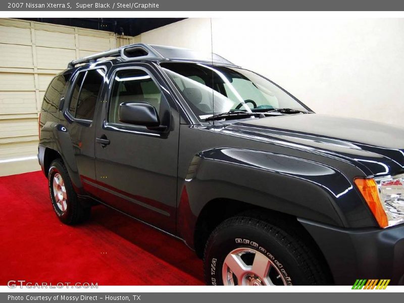 Super Black / Steel/Graphite 2007 Nissan Xterra S