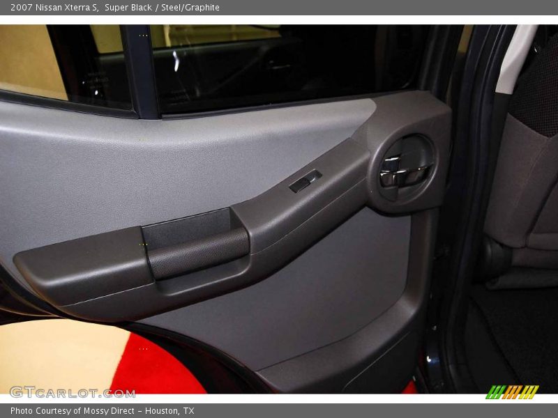 Super Black / Steel/Graphite 2007 Nissan Xterra S