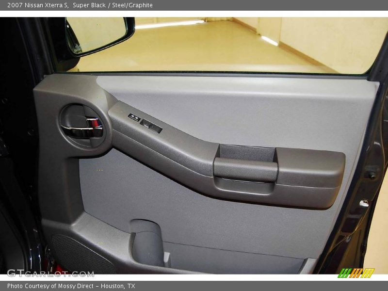 Super Black / Steel/Graphite 2007 Nissan Xterra S