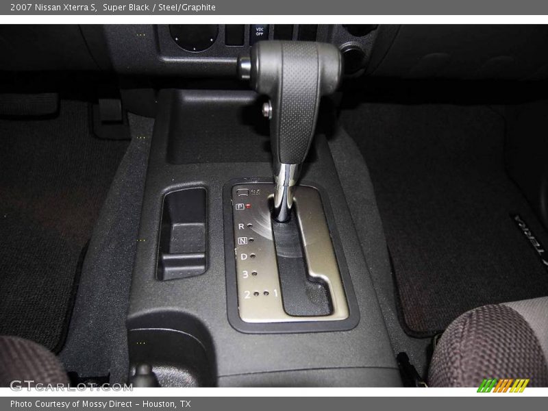 Super Black / Steel/Graphite 2007 Nissan Xterra S