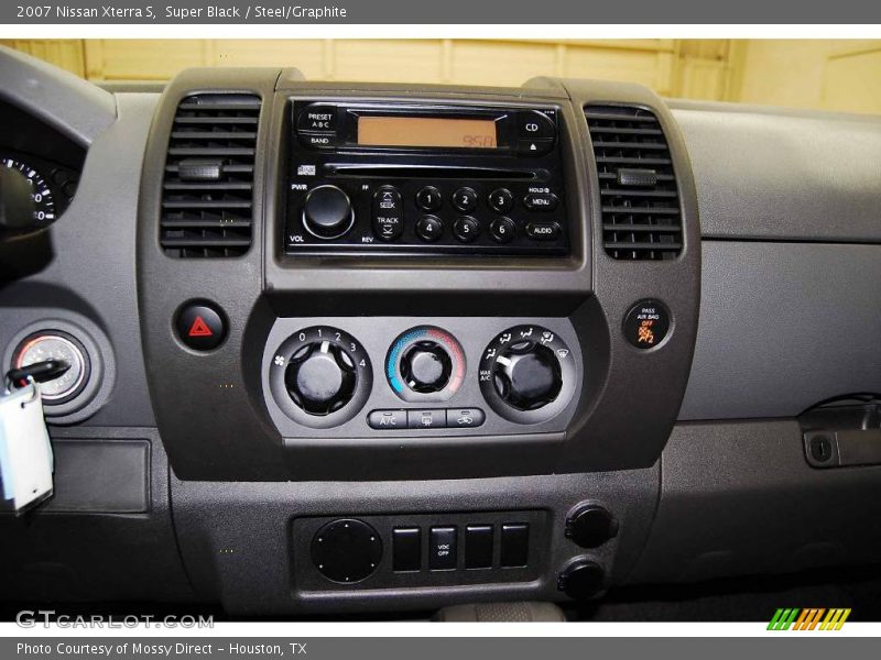 Super Black / Steel/Graphite 2007 Nissan Xterra S