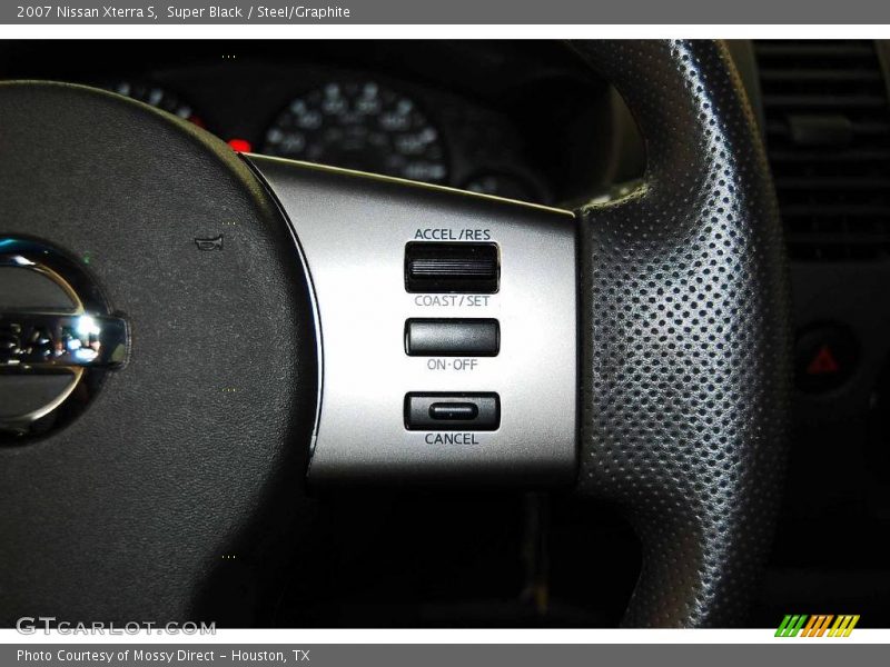 Super Black / Steel/Graphite 2007 Nissan Xterra S
