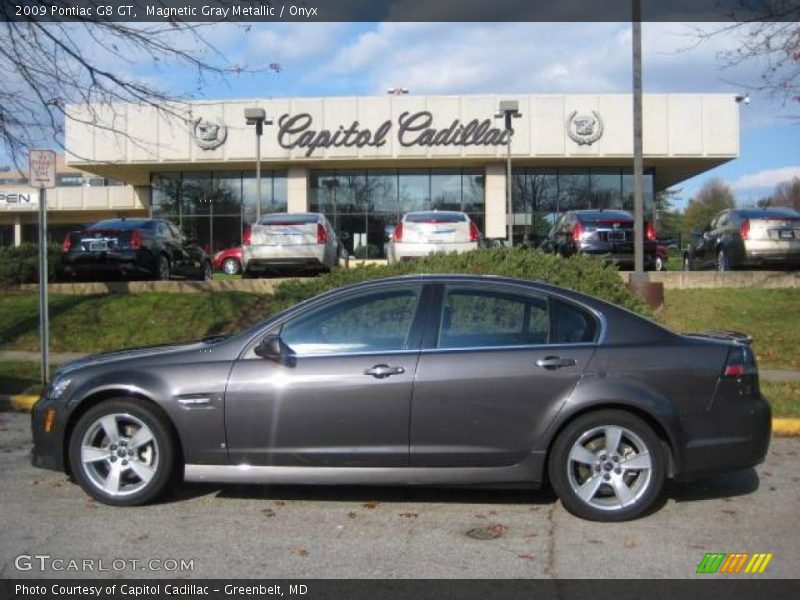 Magnetic Gray Metallic / Onyx 2009 Pontiac G8 GT