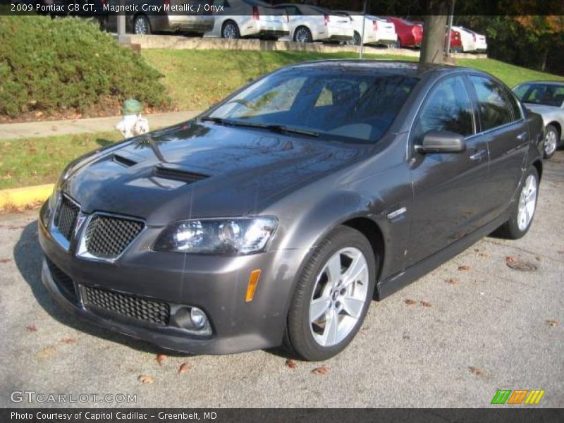 Magnetic Gray Metallic / Onyx 2009 Pontiac G8 GT