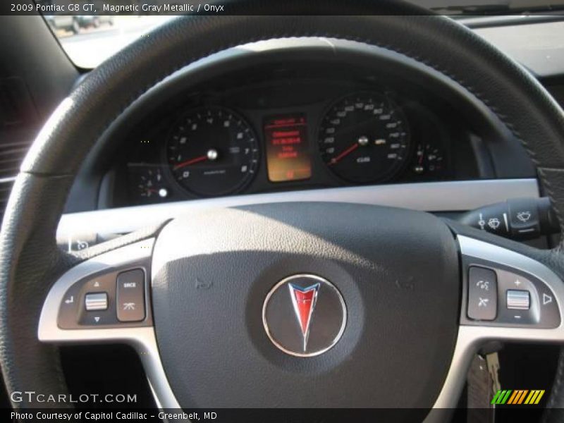 Magnetic Gray Metallic / Onyx 2009 Pontiac G8 GT