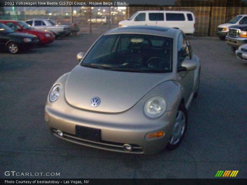 Mojave Beige / Black 2001 Volkswagen New Beetle GLS TDI Coupe