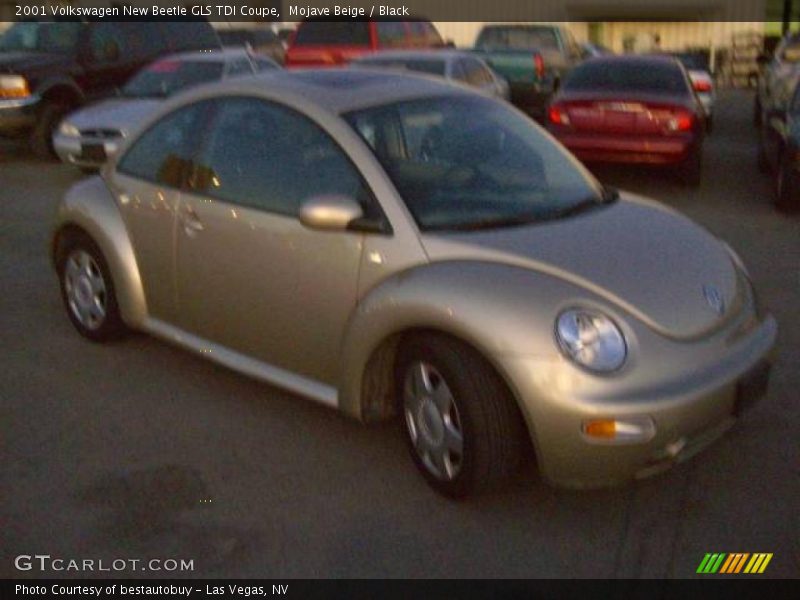 Mojave Beige / Black 2001 Volkswagen New Beetle GLS TDI Coupe