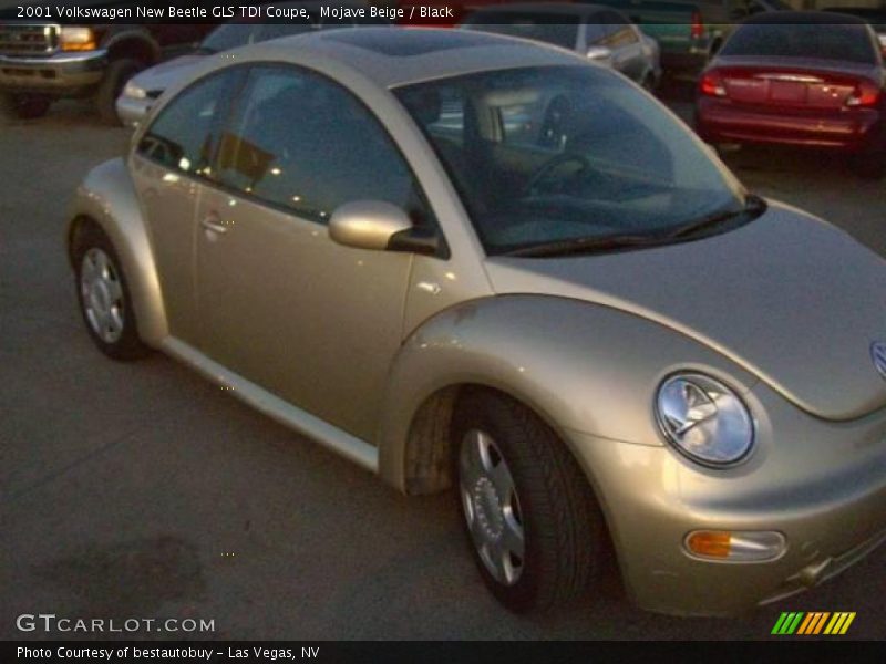 Mojave Beige / Black 2001 Volkswagen New Beetle GLS TDI Coupe