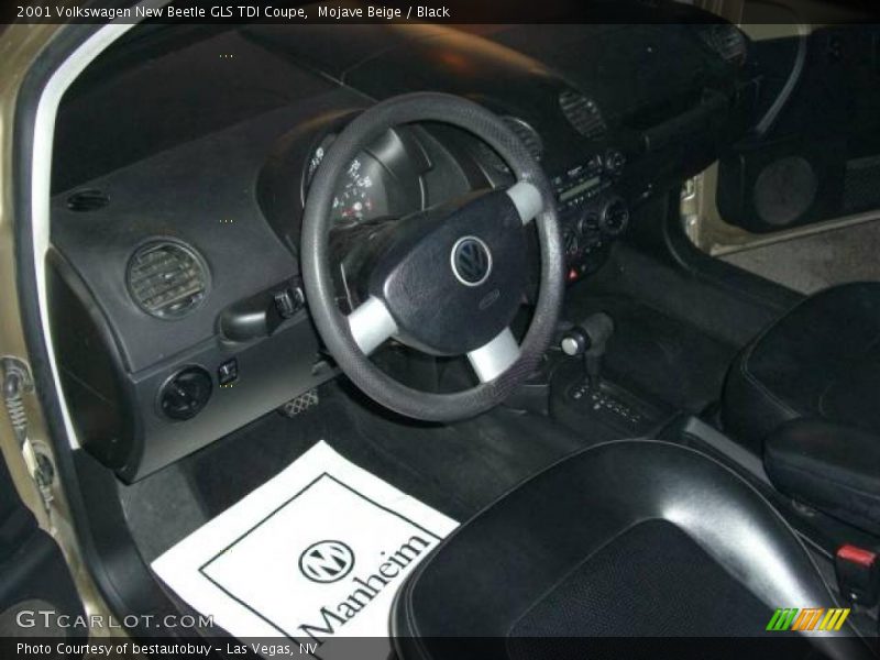 Mojave Beige / Black 2001 Volkswagen New Beetle GLS TDI Coupe