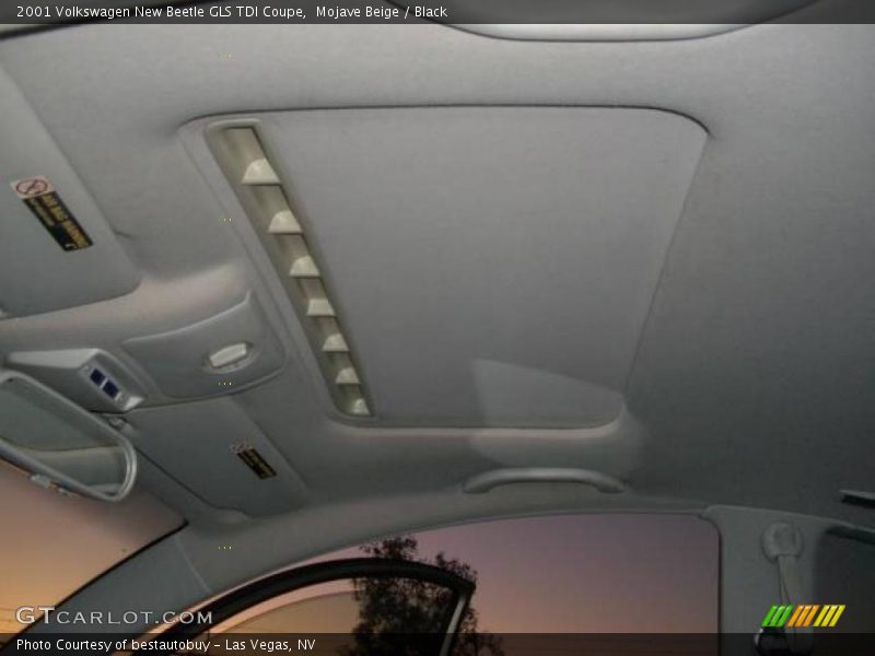 Mojave Beige / Black 2001 Volkswagen New Beetle GLS TDI Coupe