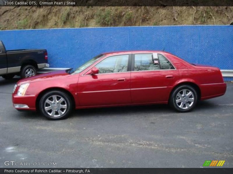 Crimson Pearl / Shale 2006 Cadillac DTS