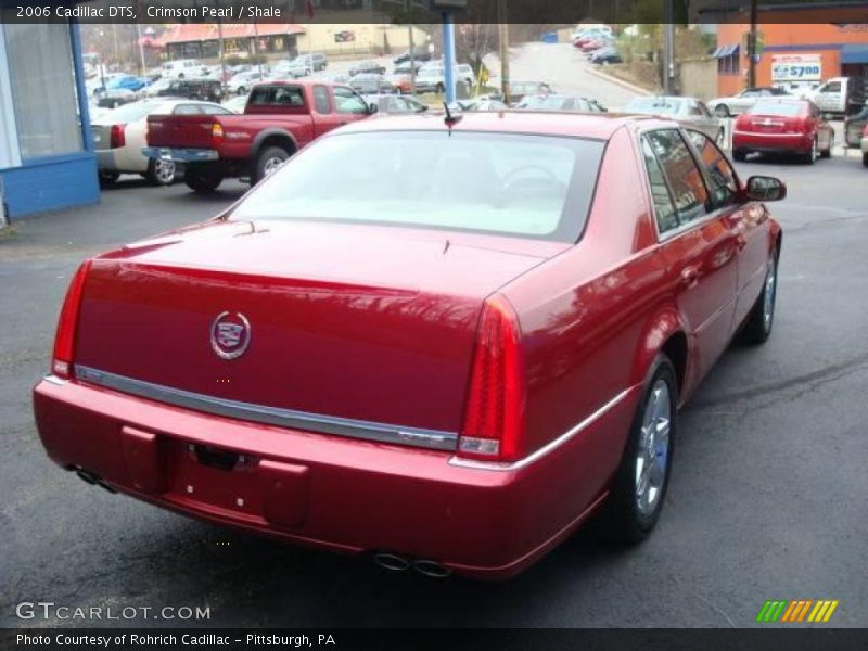 Crimson Pearl / Shale 2006 Cadillac DTS