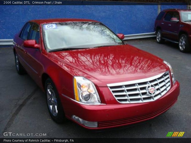Crimson Pearl / Shale 2006 Cadillac DTS
