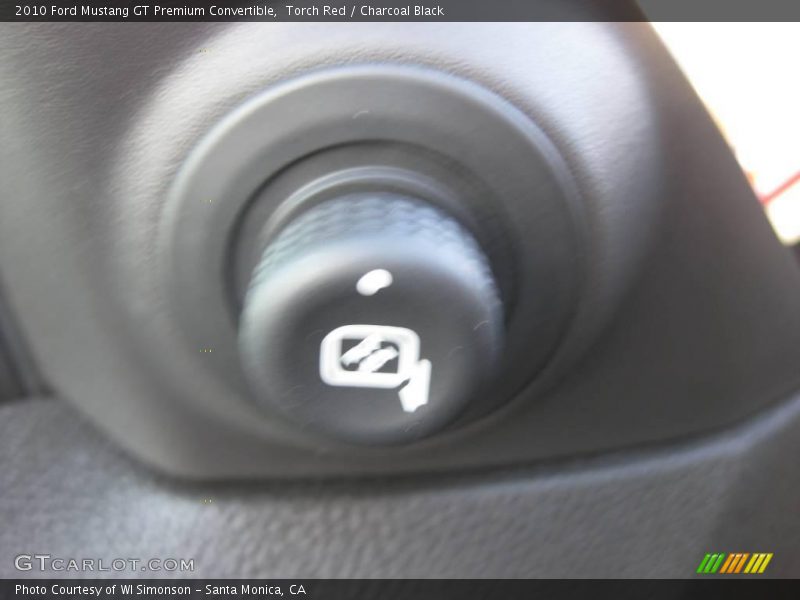 Torch Red / Charcoal Black 2010 Ford Mustang GT Premium Convertible