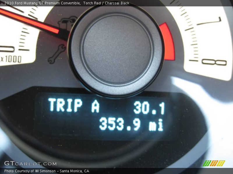 Torch Red / Charcoal Black 2010 Ford Mustang GT Premium Convertible
