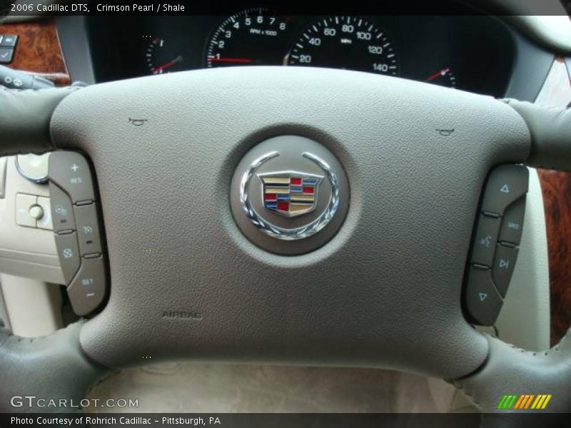 Crimson Pearl / Shale 2006 Cadillac DTS