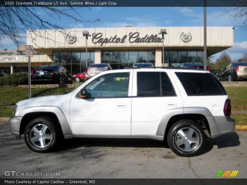 Summit White / Light Gray 2005 Chevrolet TrailBlazer LT 4x4