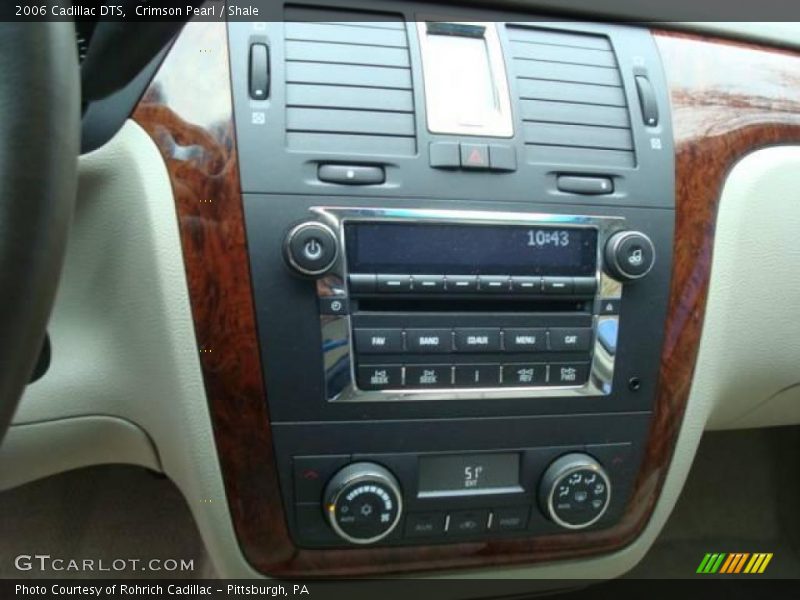 Crimson Pearl / Shale 2006 Cadillac DTS