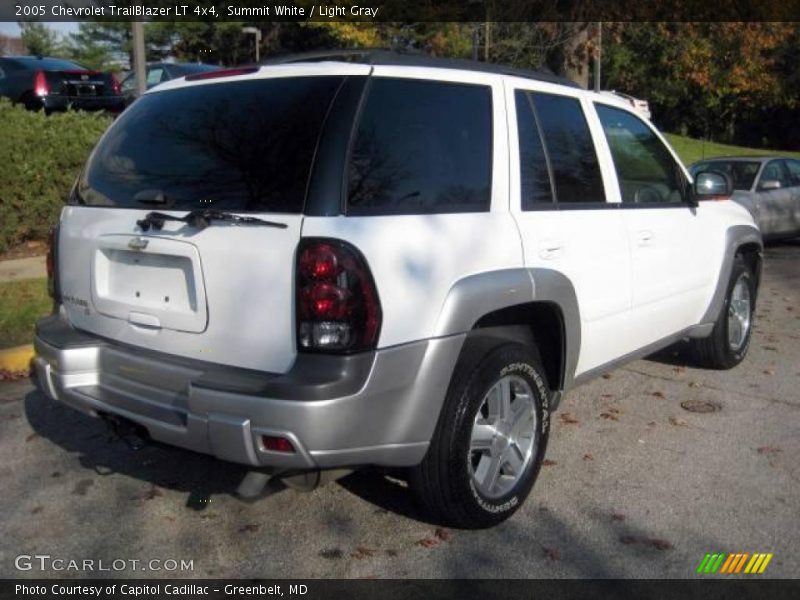 Summit White / Light Gray 2005 Chevrolet TrailBlazer LT 4x4