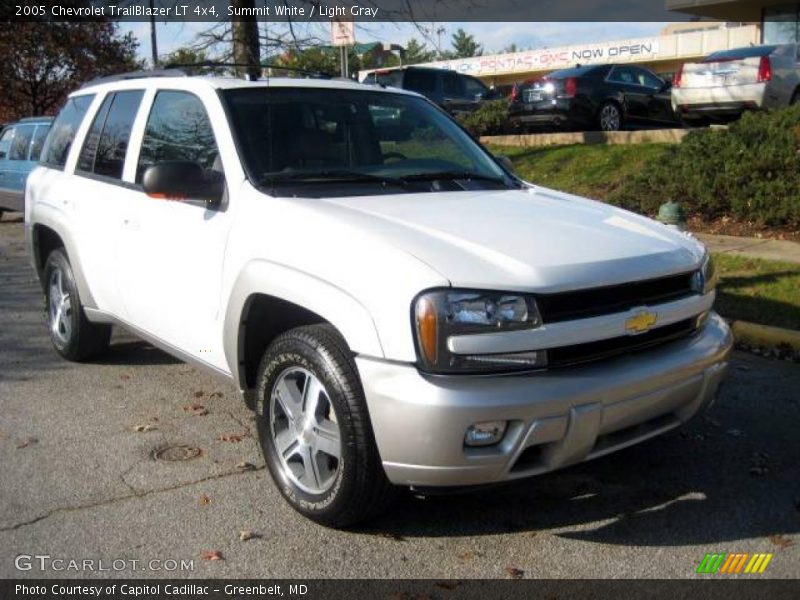 Summit White / Light Gray 2005 Chevrolet TrailBlazer LT 4x4