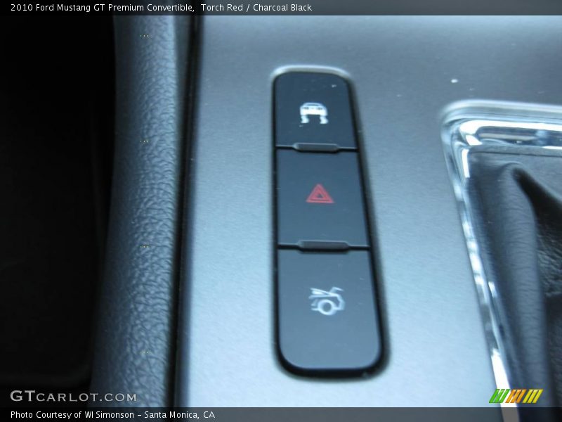 Torch Red / Charcoal Black 2010 Ford Mustang GT Premium Convertible