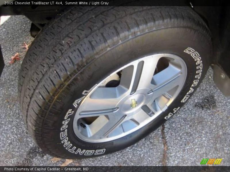 Summit White / Light Gray 2005 Chevrolet TrailBlazer LT 4x4