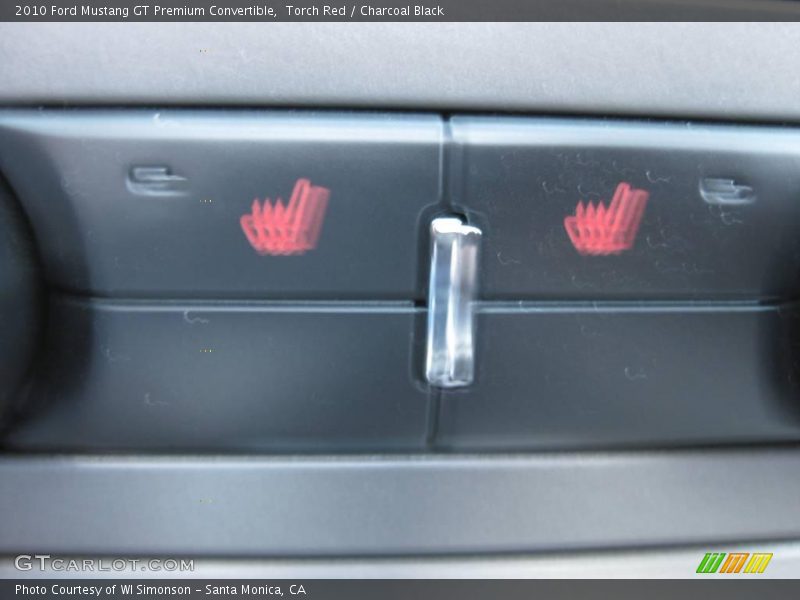 Torch Red / Charcoal Black 2010 Ford Mustang GT Premium Convertible