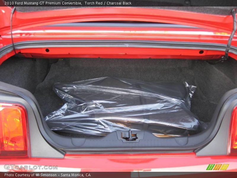 Torch Red / Charcoal Black 2010 Ford Mustang GT Premium Convertible