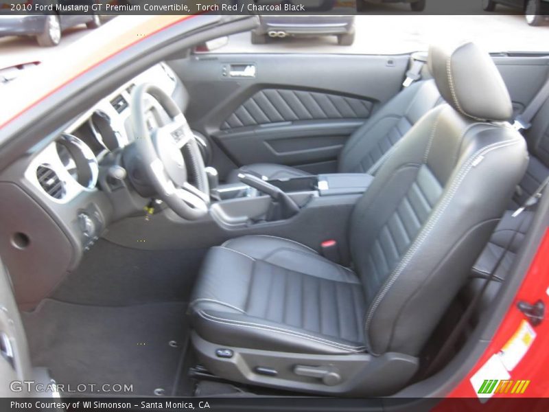 Torch Red / Charcoal Black 2010 Ford Mustang GT Premium Convertible
